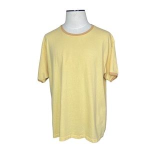St. John’s Bay Yellow Performance Tee Sz XL